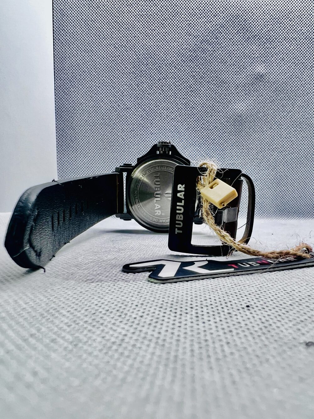 Tabular Analog Watch Ganiune Leather Strape - Image 3
