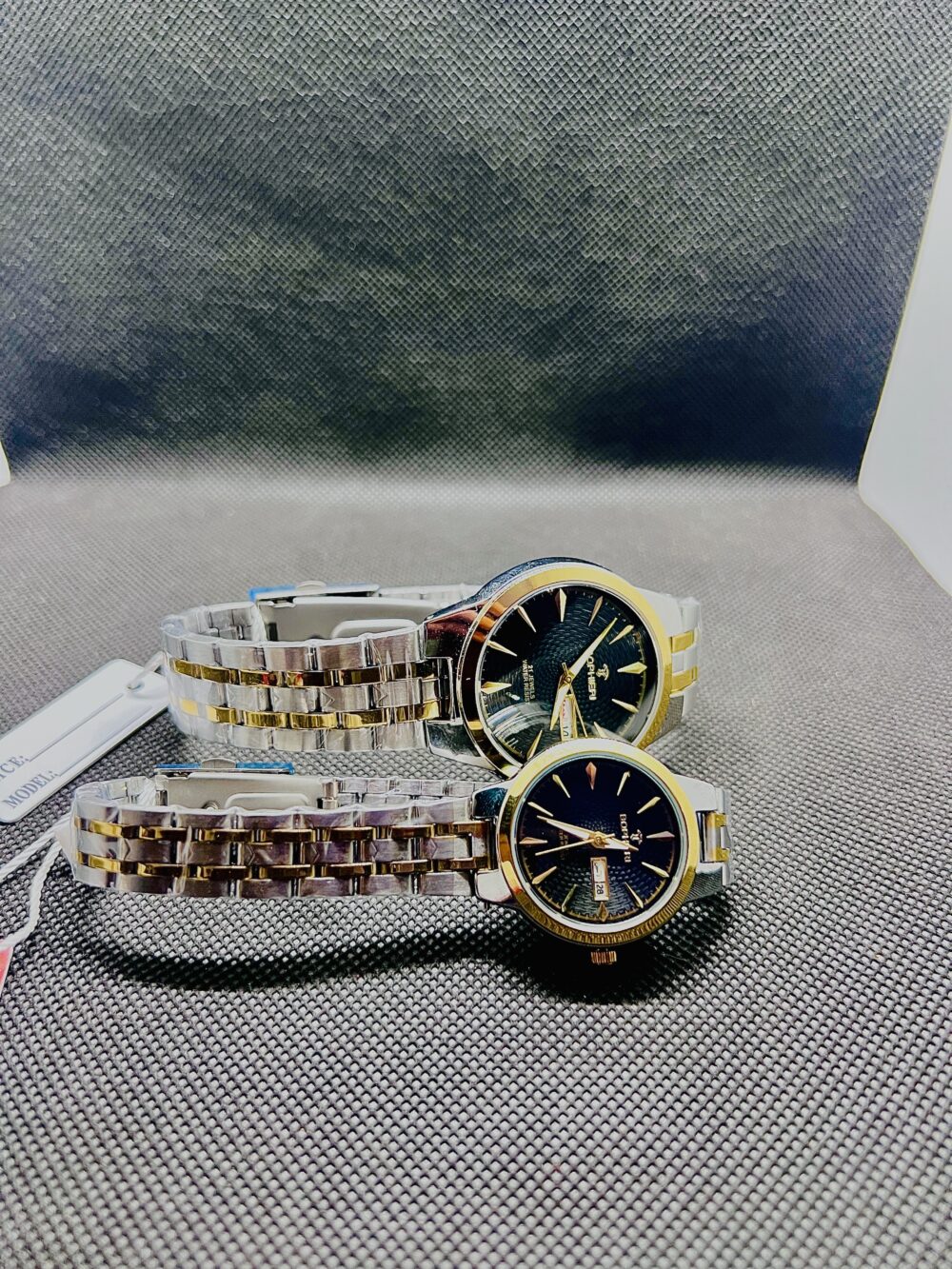 Bopheri Couple Watch Black Dial - Image 2