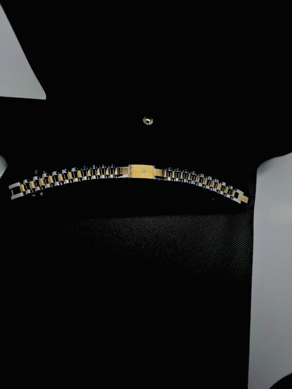 Crown Bracelet Jubilee Chain Two Tone Colour