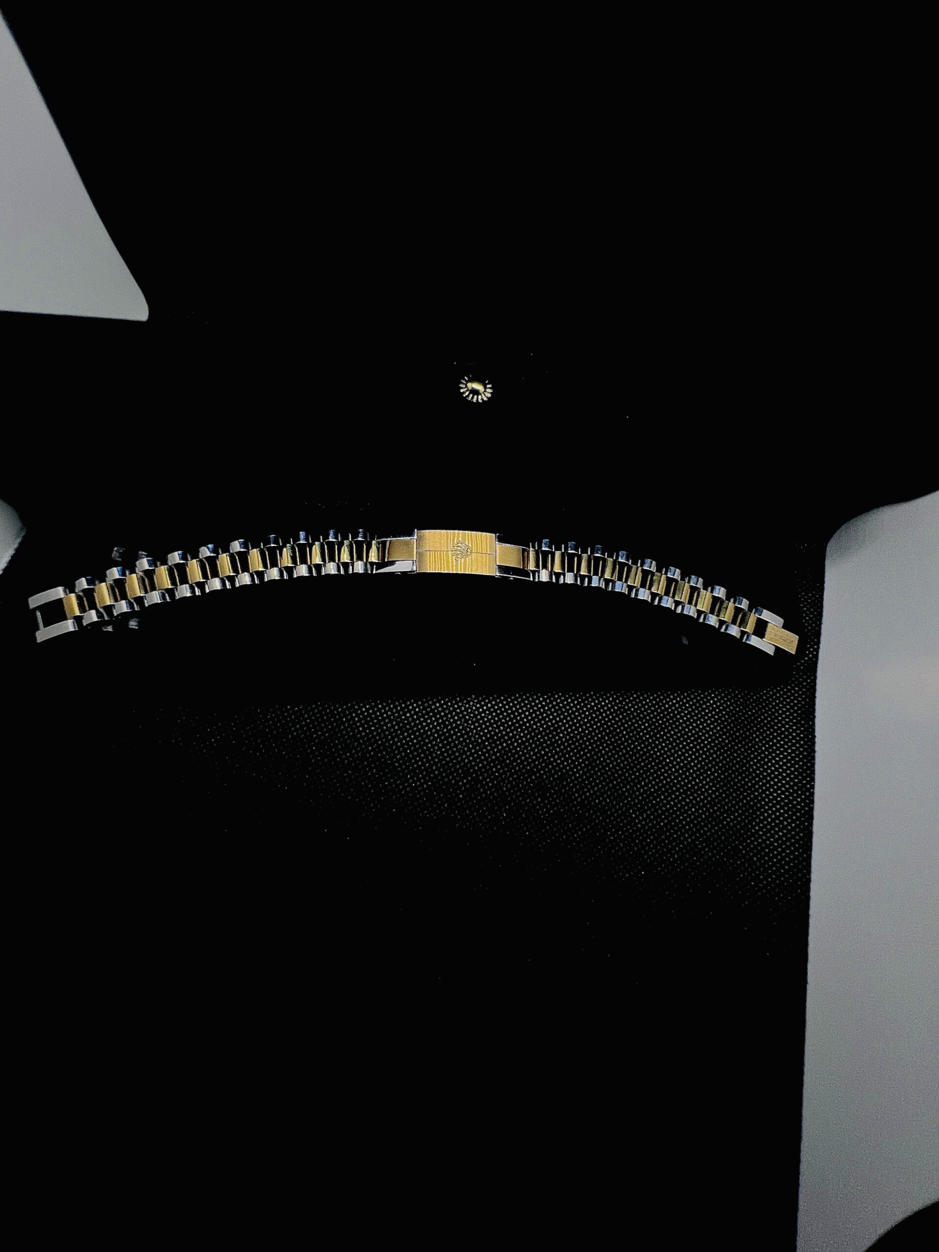 Crown Bracelet Jubilee Chain Two Tone Colour